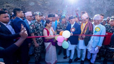  २६ वर्षपछि राष्ट्रिय सडक सञ्जालमा हुम्ला जोडियो 